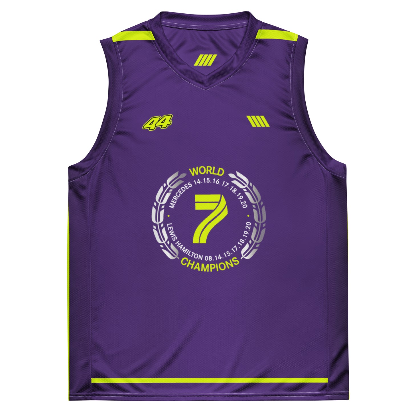 Lewis Hamilton Recycled unisex basketball jersey