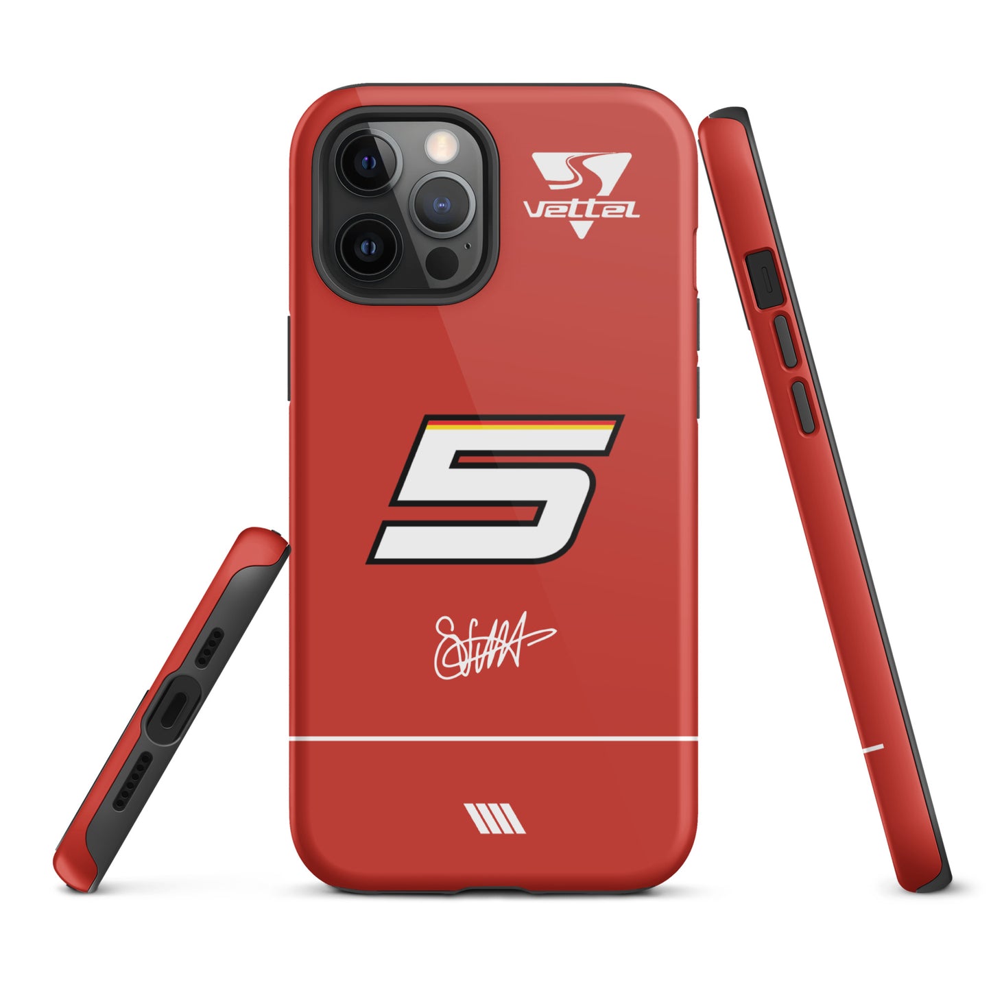 Sebastian Vettel Tough Ferrari Case for iPhone®