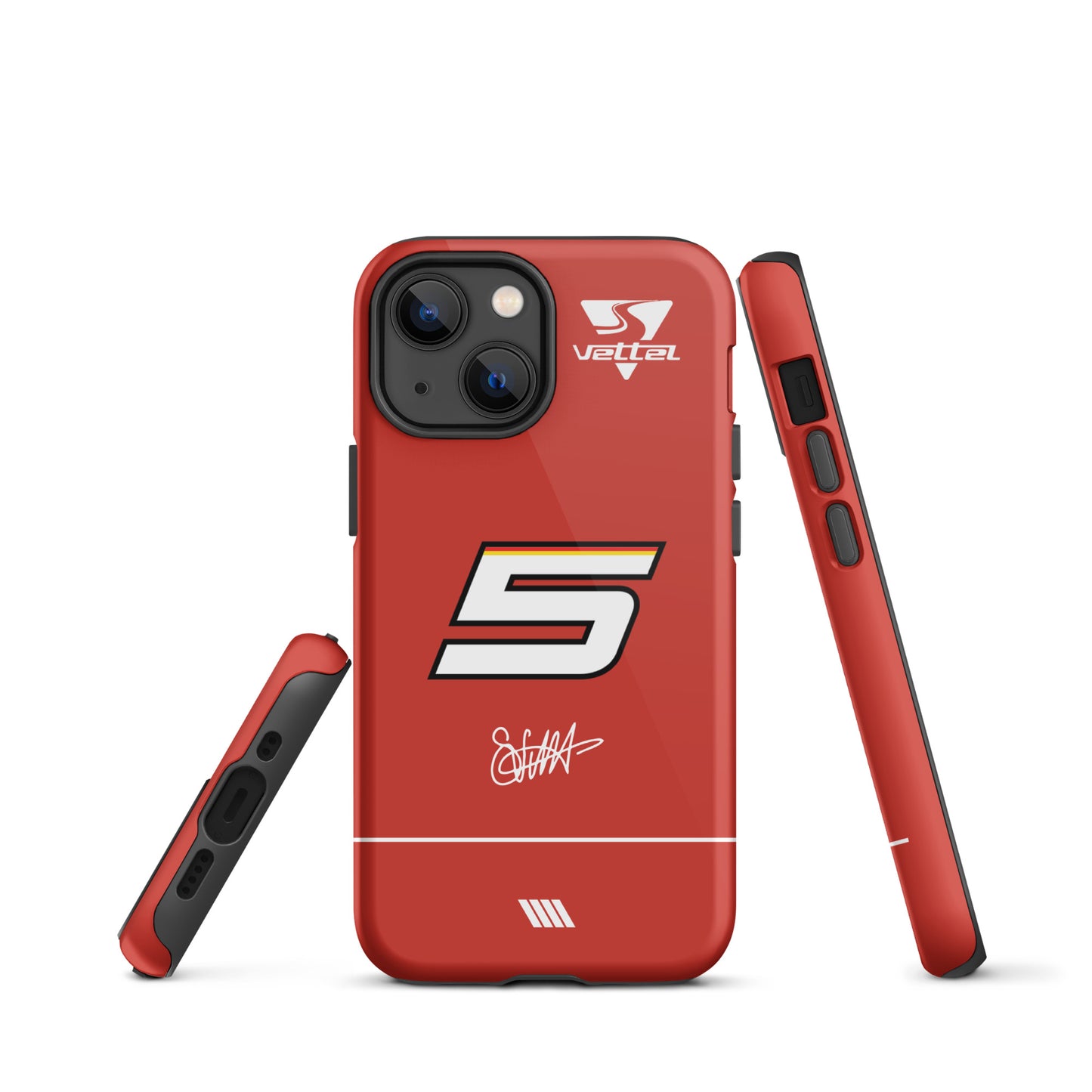 Sebastian Vettel Tough Ferrari Case for iPhone®