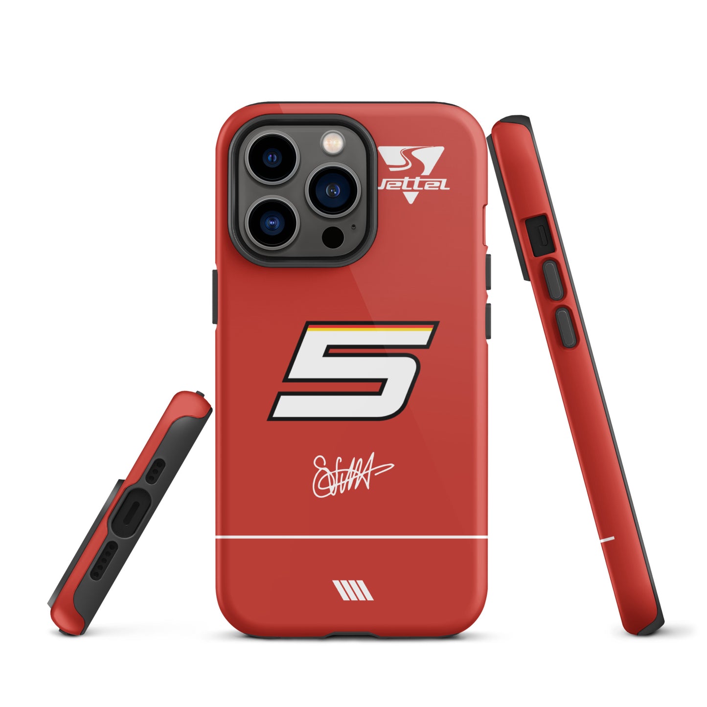 Sebastian Vettel Tough Ferrari Case for iPhone®