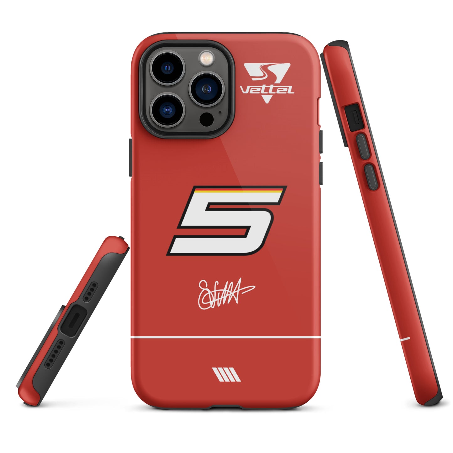Sebastian Vettel Tough Ferrari Case for iPhone®