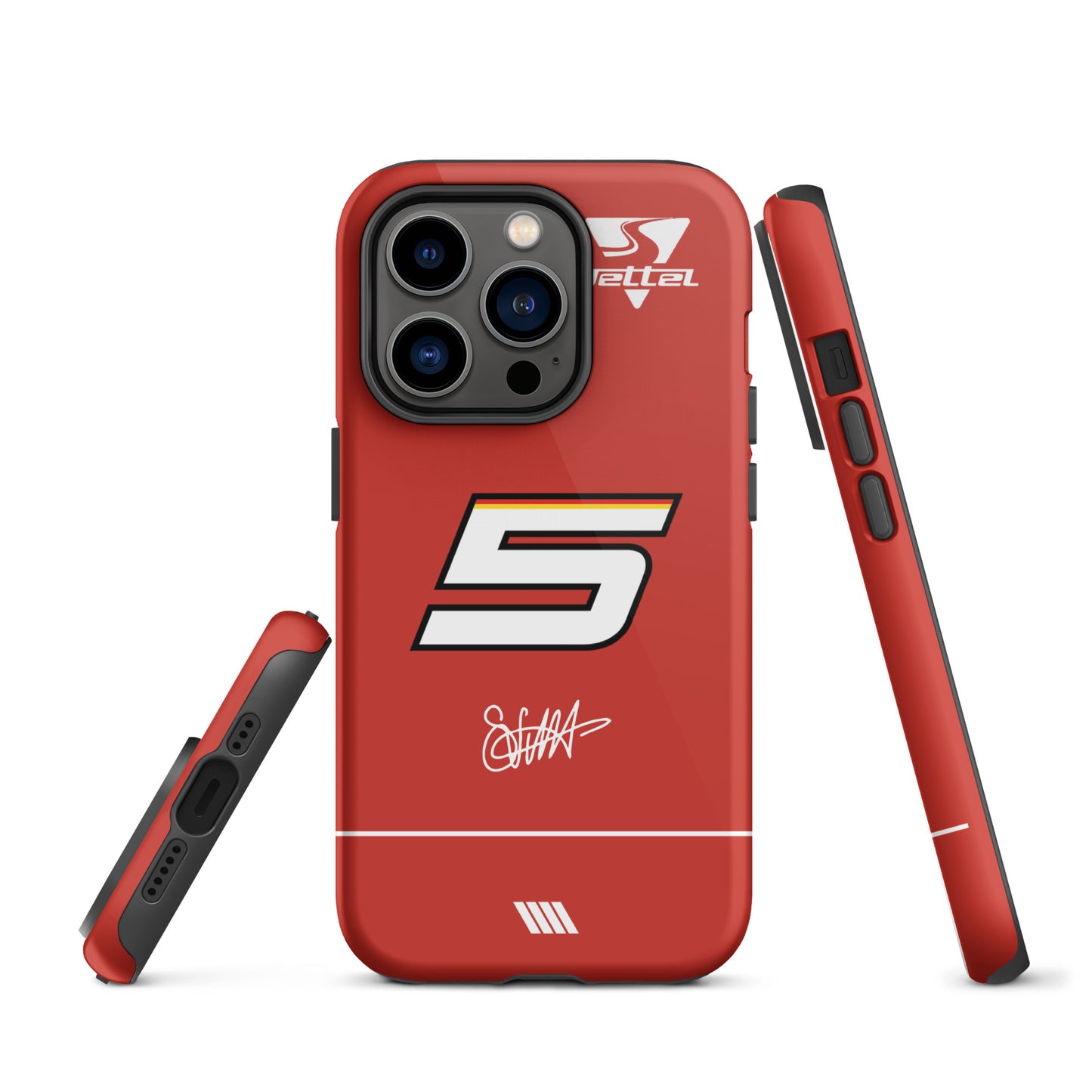 Sebastian Vettel Tough Ferrari Case for iPhone®