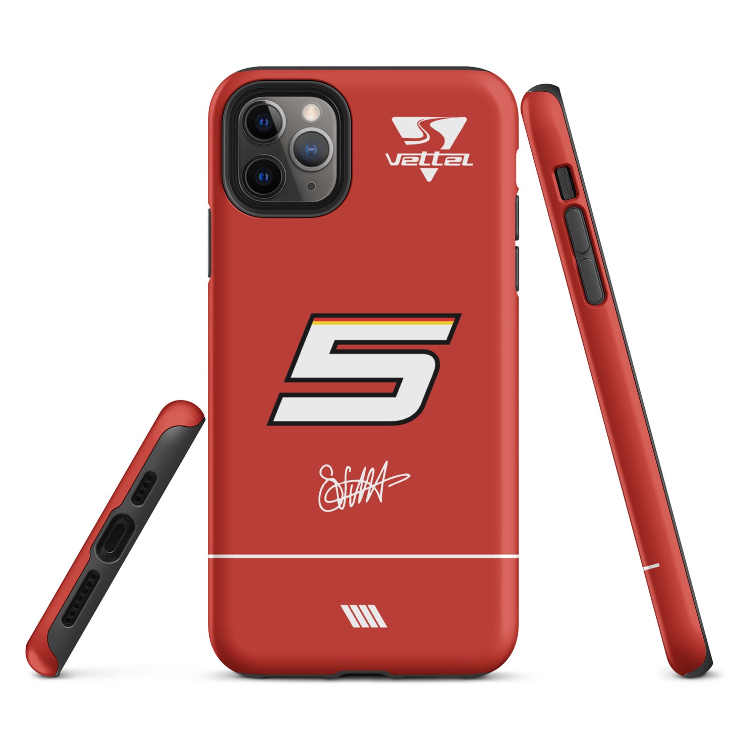Sebastian Vettel Tough Ferrari Case for iPhone®