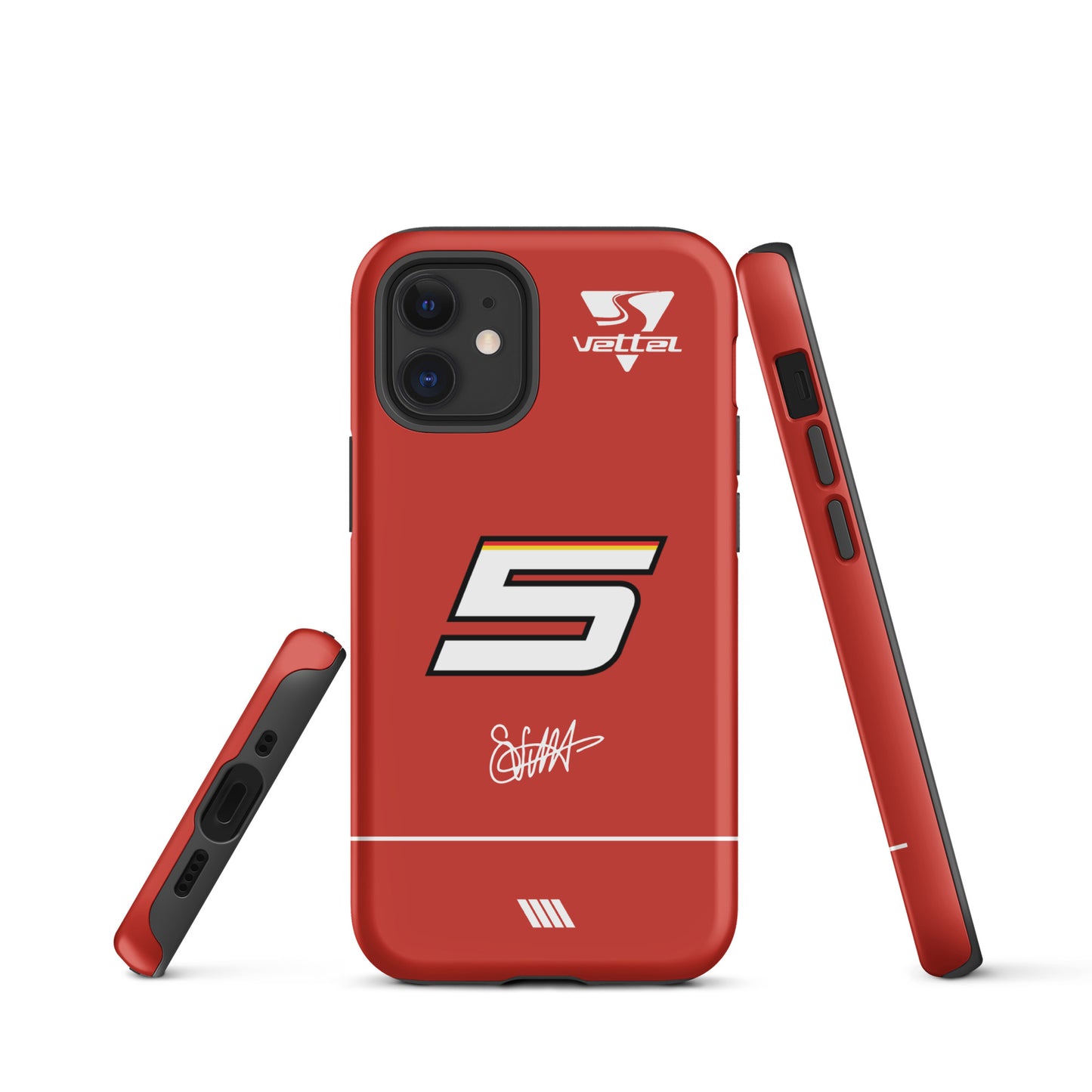 Sebastian Vettel Tough Ferrari Case for iPhone®