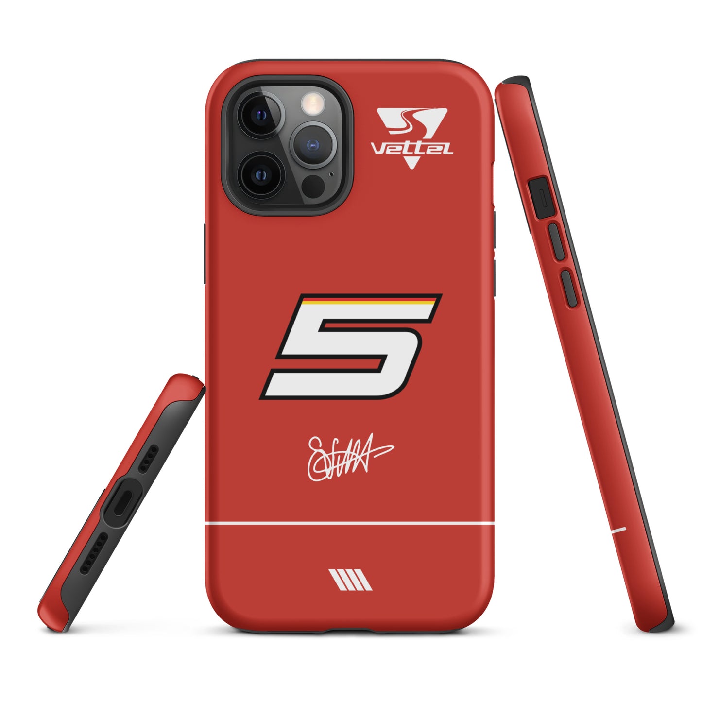 Sebastian Vettel Tough Ferrari Case for iPhone®