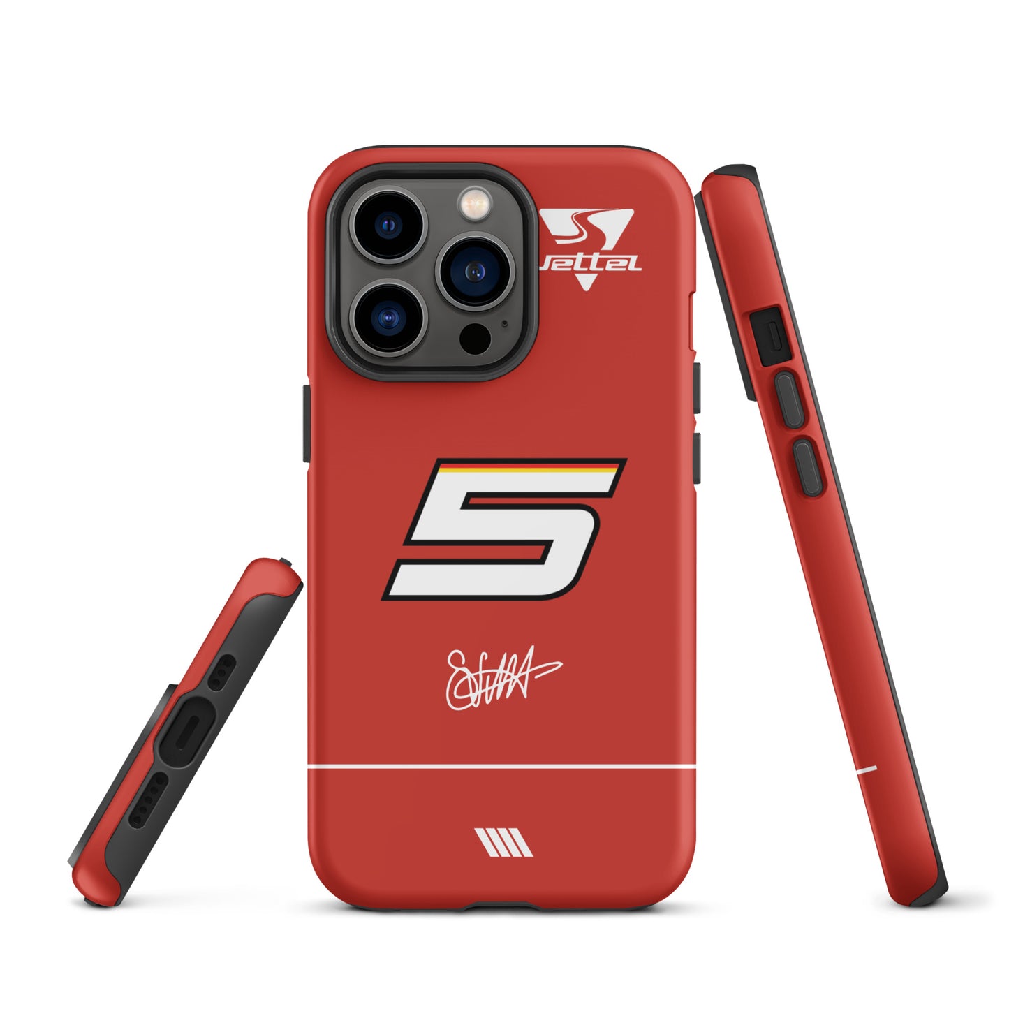 Sebastian Vettel Tough Ferrari Case for iPhone®