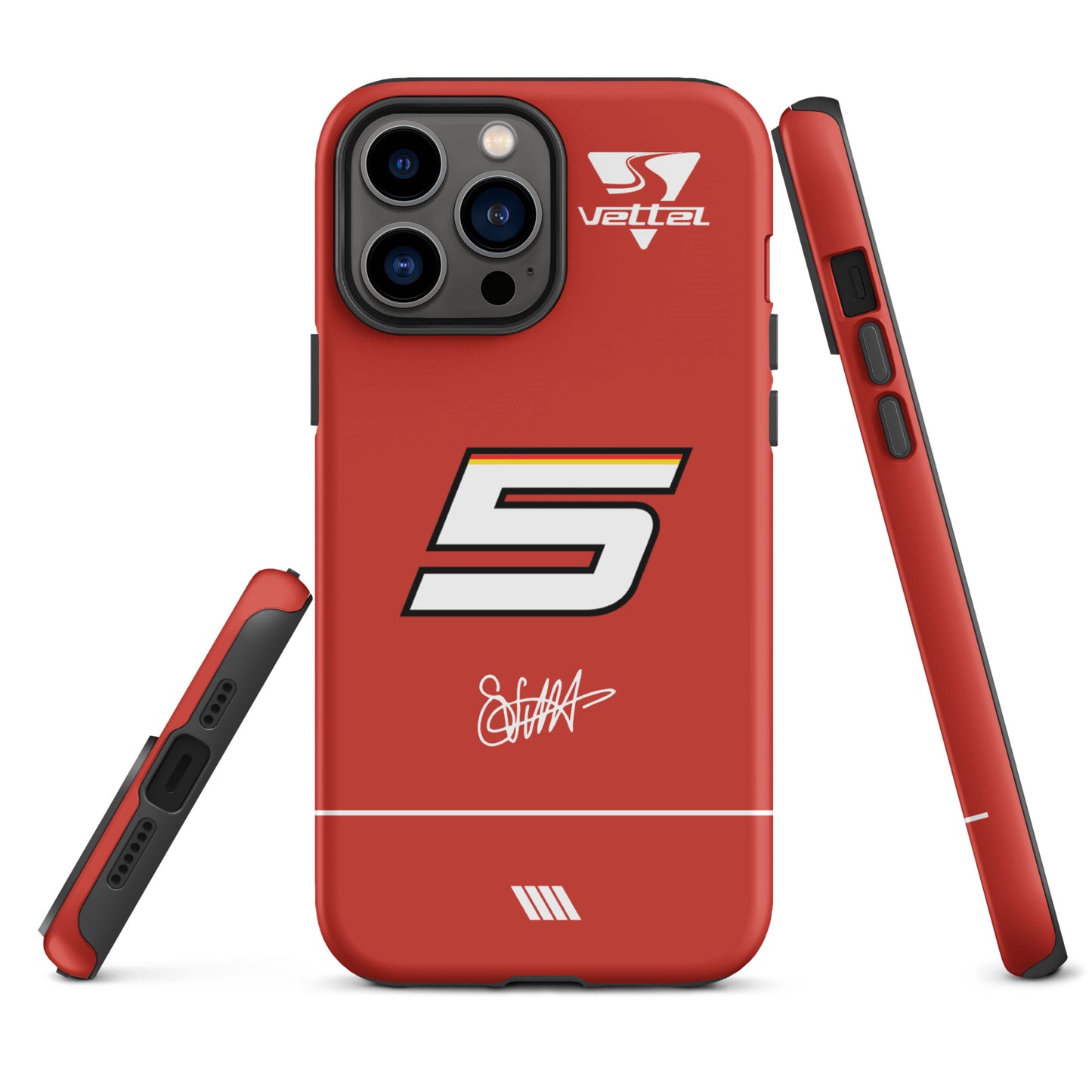 Sebastian Vettel Tough Ferrari Case for iPhone®
