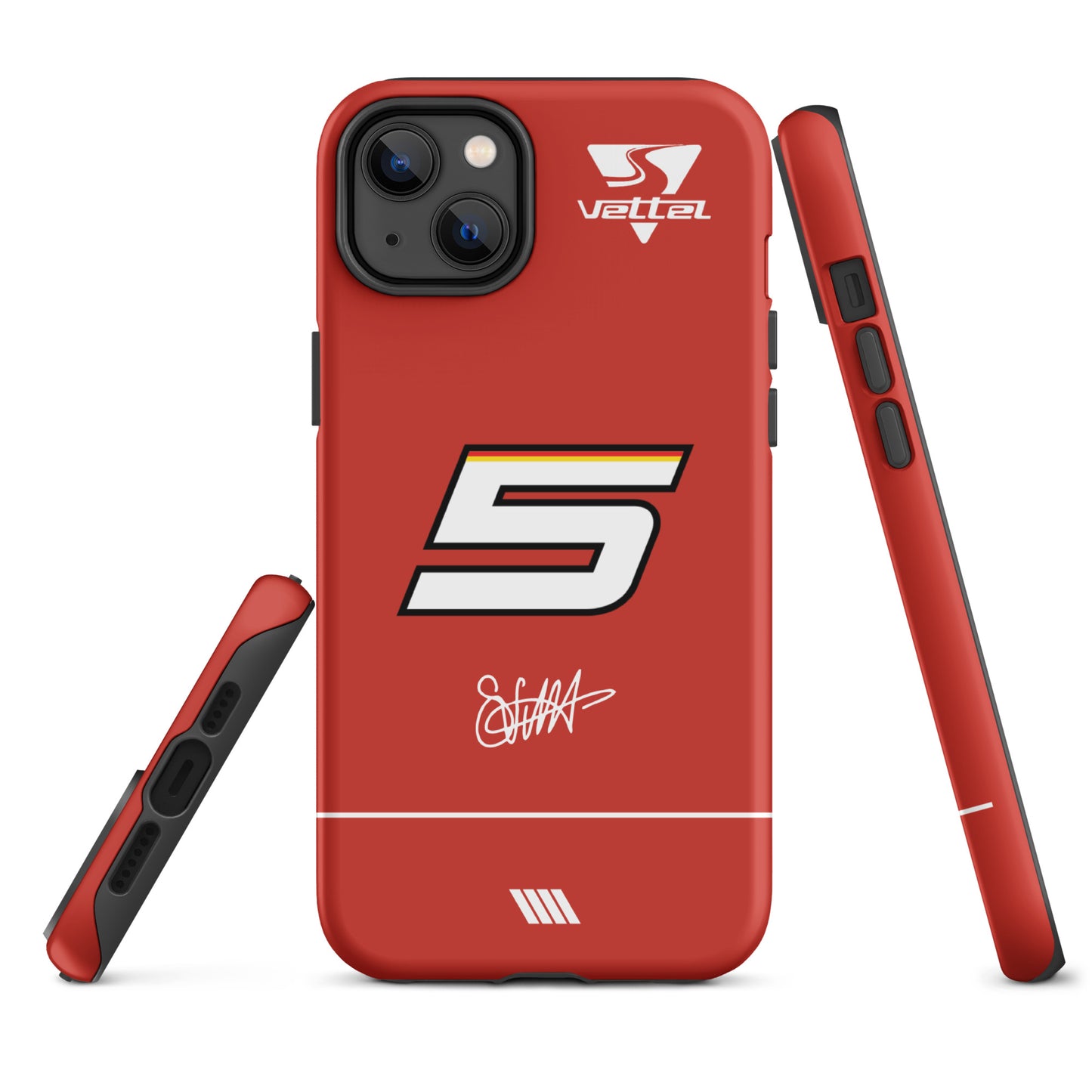 Sebastian Vettel Tough Ferrari Case for iPhone®