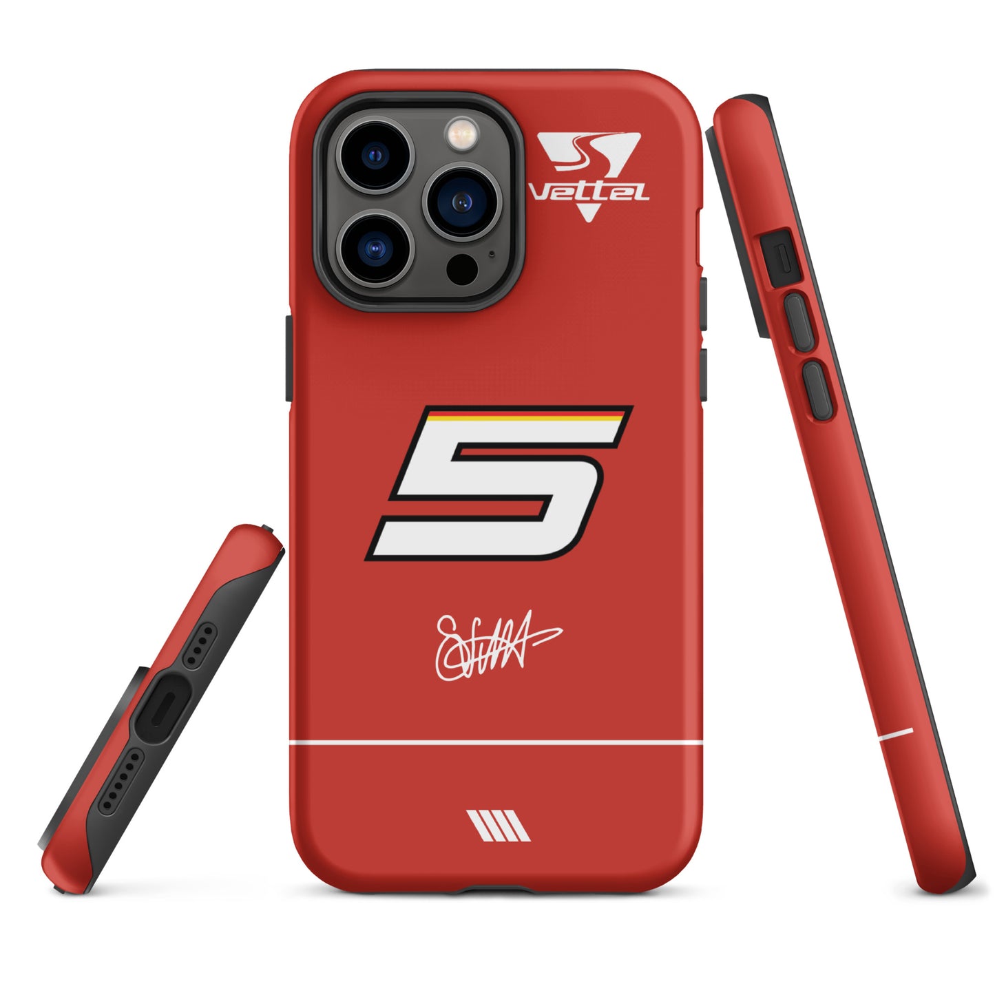 Sebastian Vettel Tough Ferrari Case for iPhone®