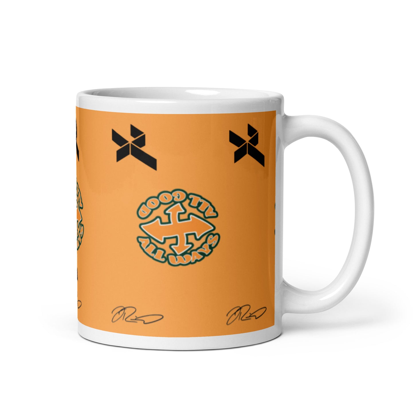 Daniel Ricciardo glossy mug