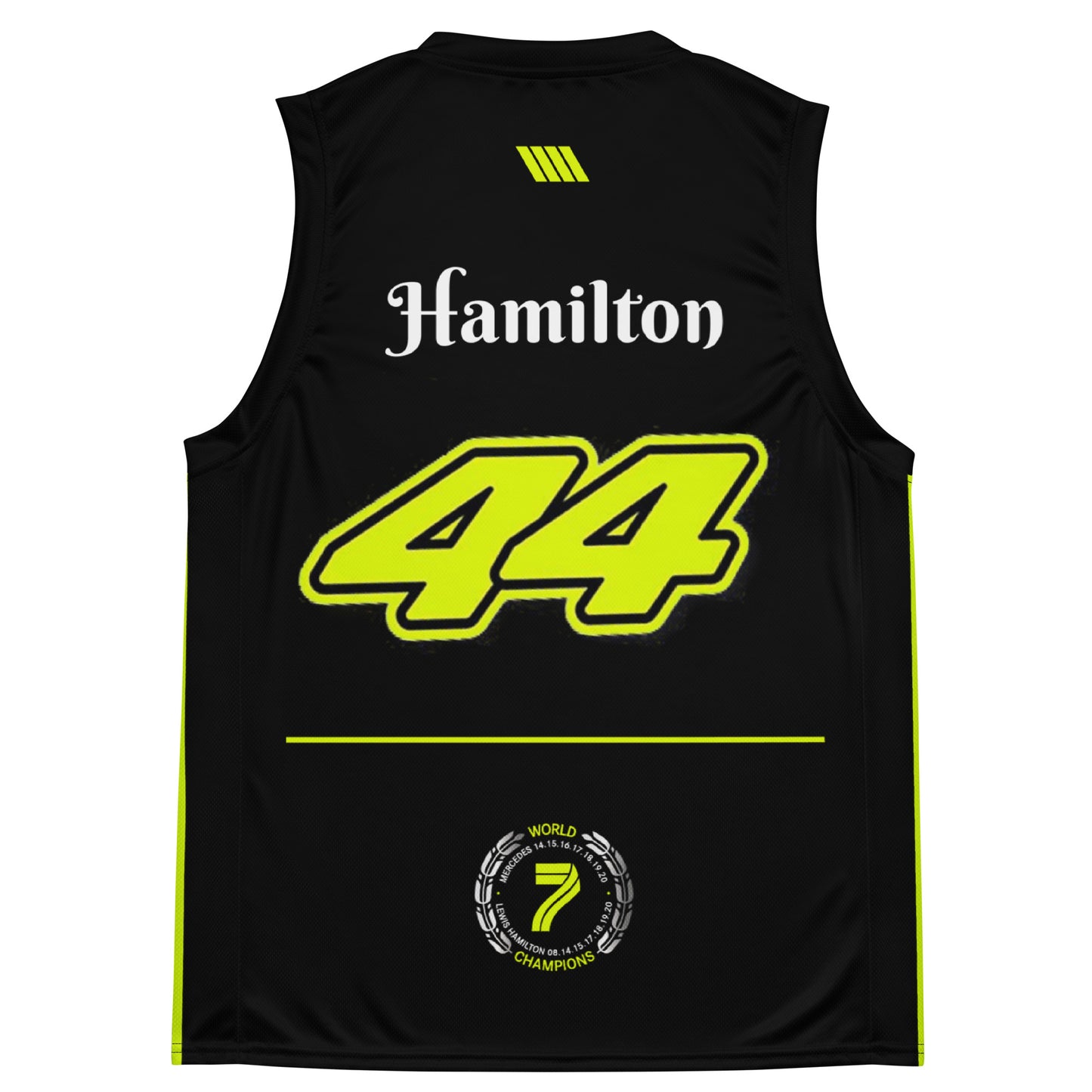 Lewis Hamilton Recycled unisex basketball jersey