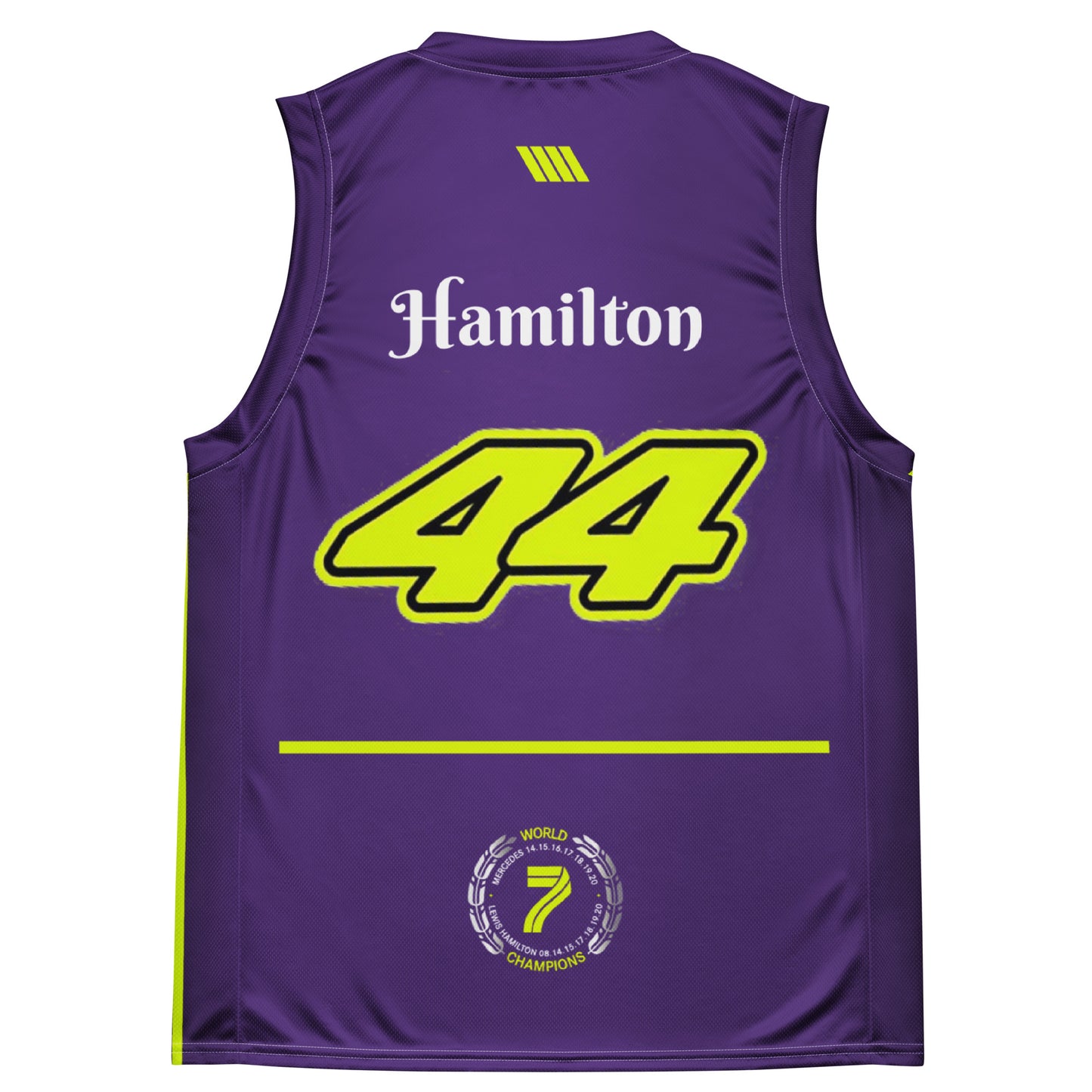 Lewis Hamilton Recycled unisex basketball jersey