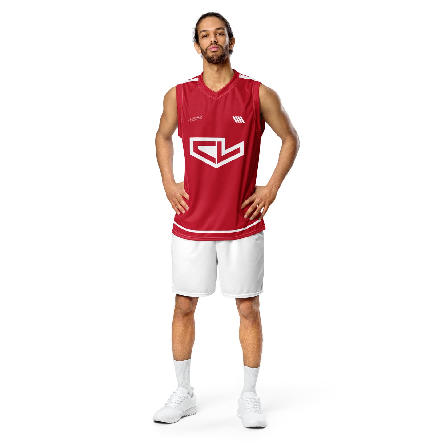 Charles Leclerc Recycled unisex basketball jersey