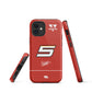 Sebastian Vettel Tough Ferrari Case for iPhone®
