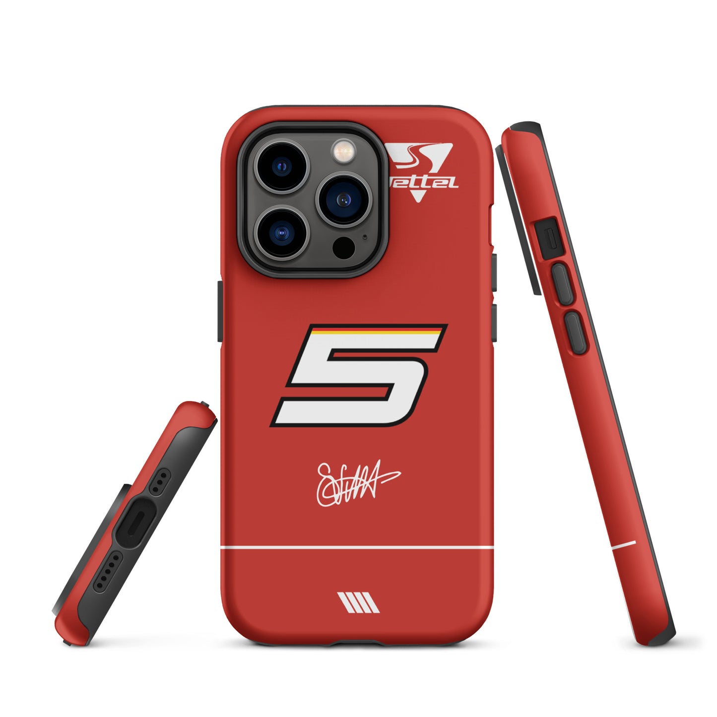 Sebastian Vettel Tough Ferrari Case for iPhone®